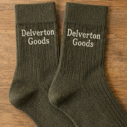 Custom Knitted Crew Socks
