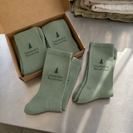 Custom printed crew socks in bulk